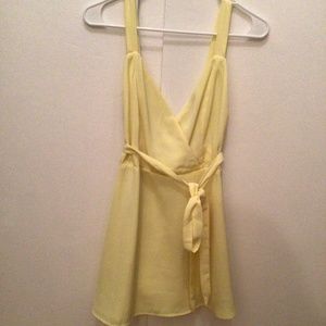 Revolve “Sonya Flare” Yellow Dress